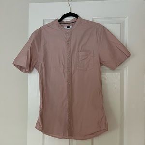 Top man mock neck top. US L